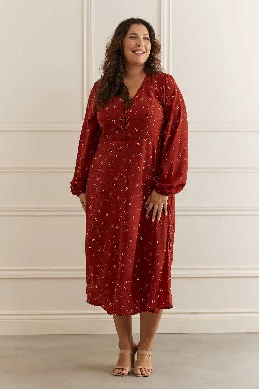 Robe longue fleurie -  2109