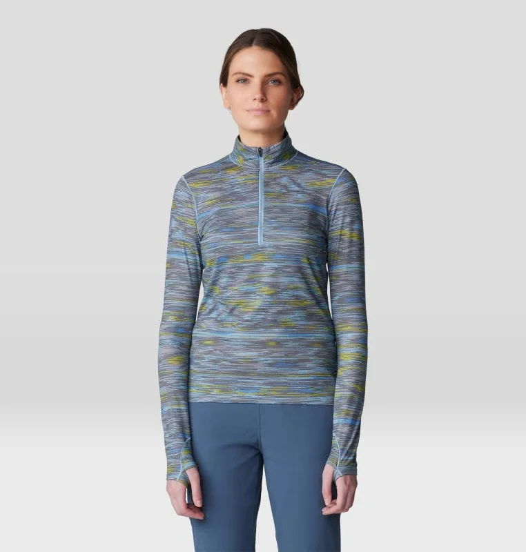 Women's Butter Up Half-Zip - Element Stria Print