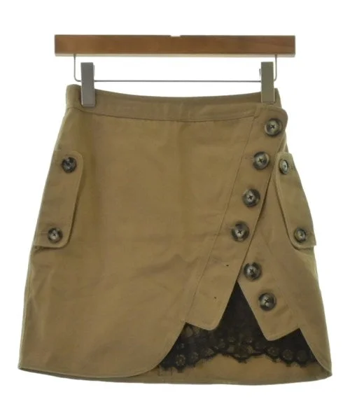 self-portrait Mini skirts