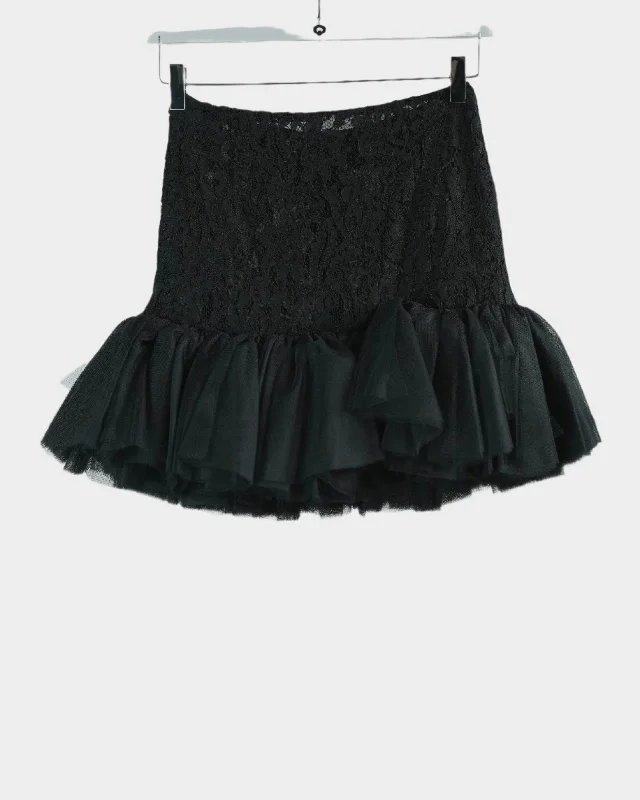 Lace and Tulle Skirt