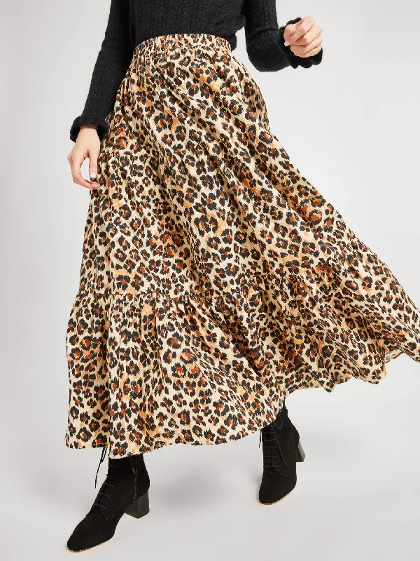 Paola Skirt in Cheetah Minimalist unclassified skirts