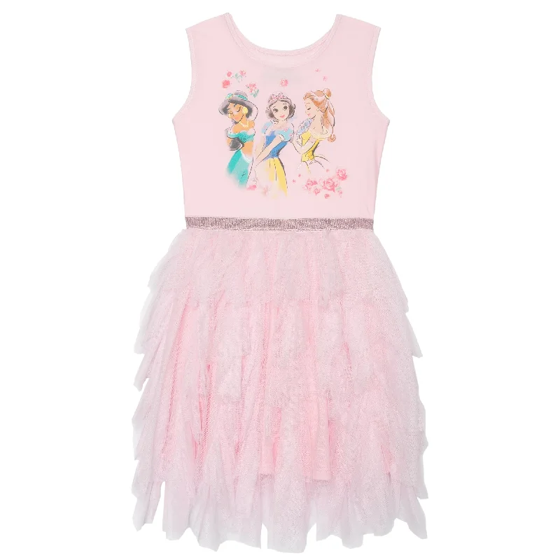 Disney Toddler Girls Princess Sleeveless Floral Dress