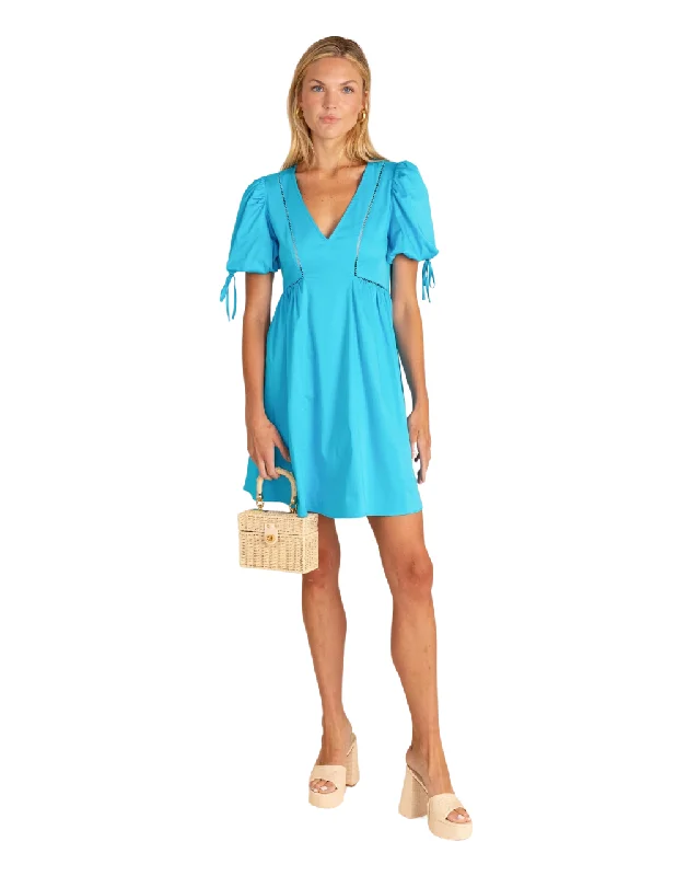 Alden Adair Emily Dress - TURQUOISE