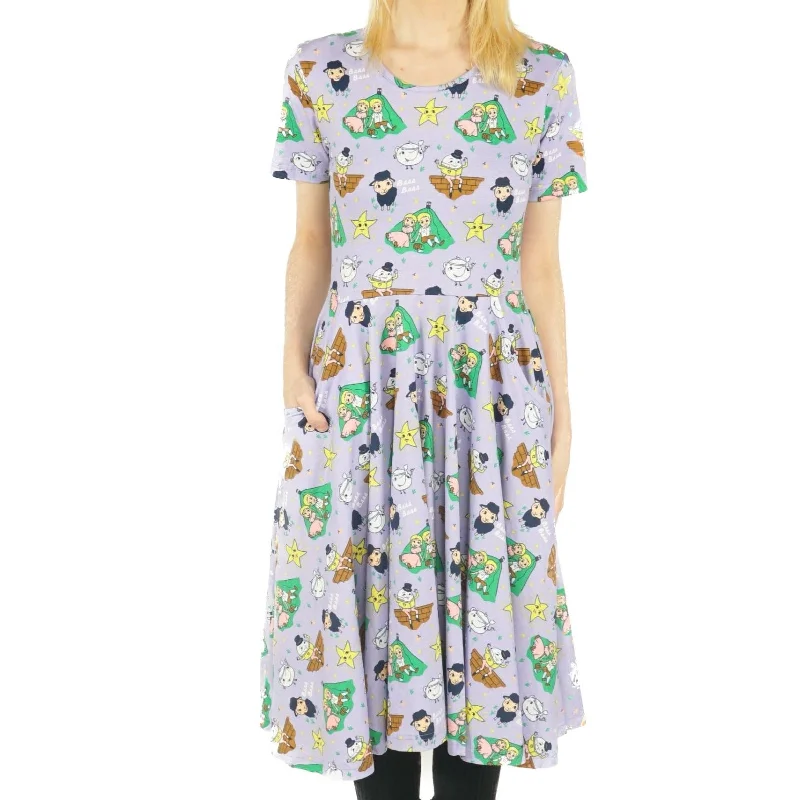 Nursery Rhymes Full Twirl Dress [FINAL SALE]