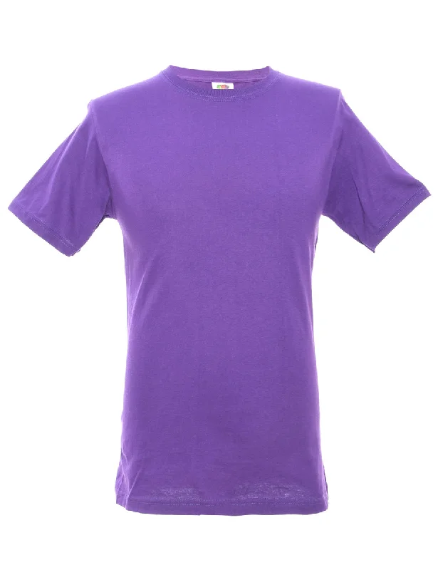 Fruit of the Loom Plain T-shirt - S