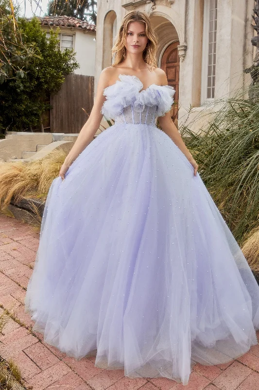 **Allure Bridal's Enchanting Tulle Dress: A Symphony of Grace and Elegance**