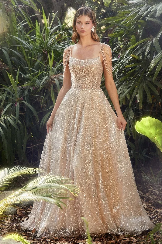 **Allure Bridal's Enchanting Tulle Gown: A Vision of Grace and Elegance**