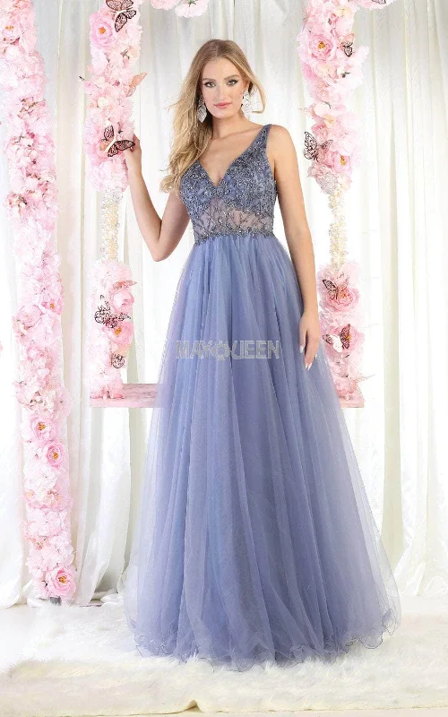 May Queen MQ1971 - Tulle A-line Dress