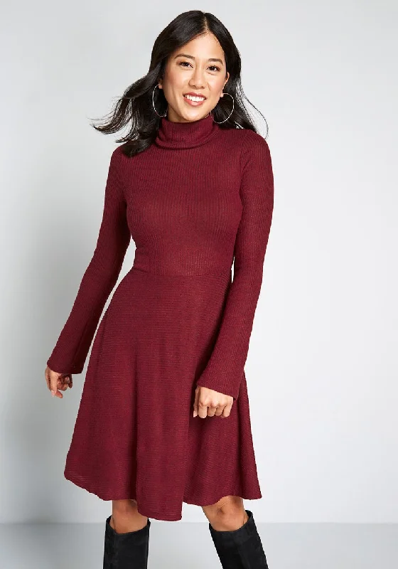 Idyllic Arrangement Sweater Dress